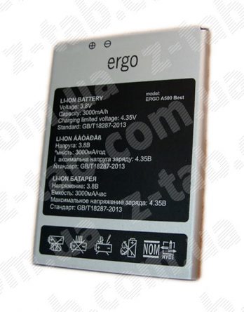 Батарея, аккумулятор ergo a500 best dual sim