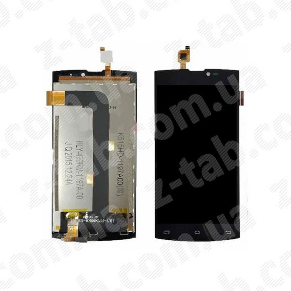 Модуль, дисплей+сенсор leagoo lead 7 черный