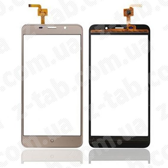 Сенсор, тачскрин leagoo m5 plus золотой
