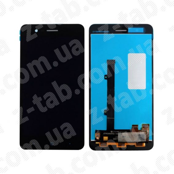 Модуль, дисплей+сенсор zte a510 blade черный