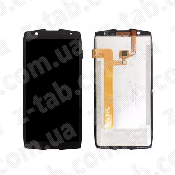 Модуль, дисплей+сенсор oukitel wp5000 черный