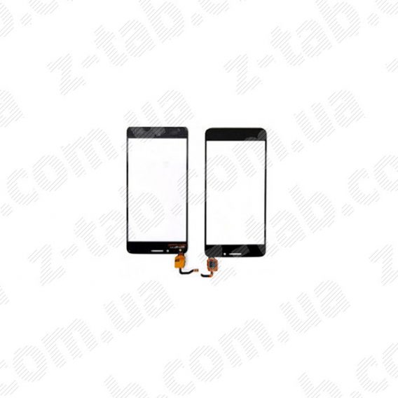Сенсор, тачскрин alcatel 6043d one touch bluish черный