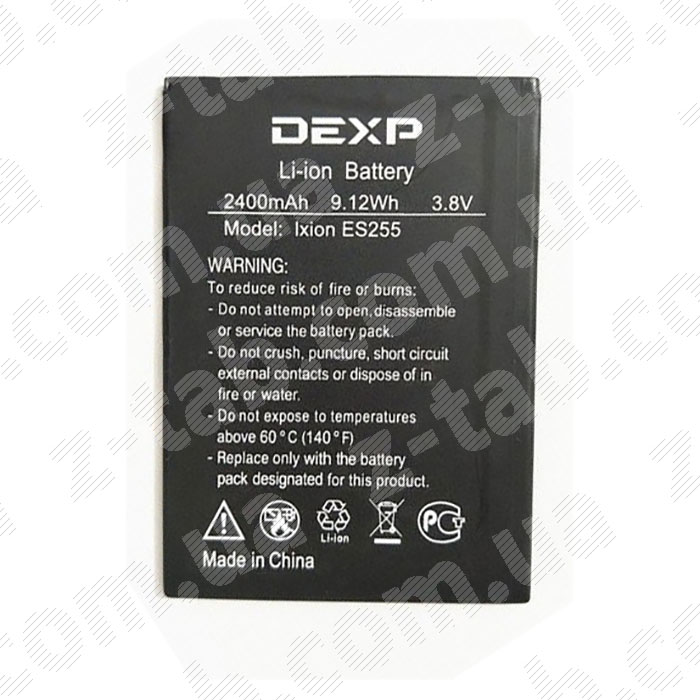 Батарея, аккумулятор dexp ixion es255 fire