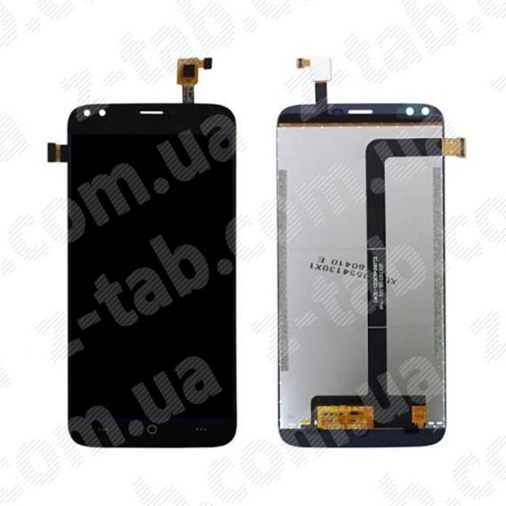 Модуль, дисплей+сенсор doogee x30 черный