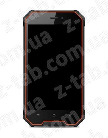 Модуль, дисплей+сенсор blackview bv4000 оранжевый