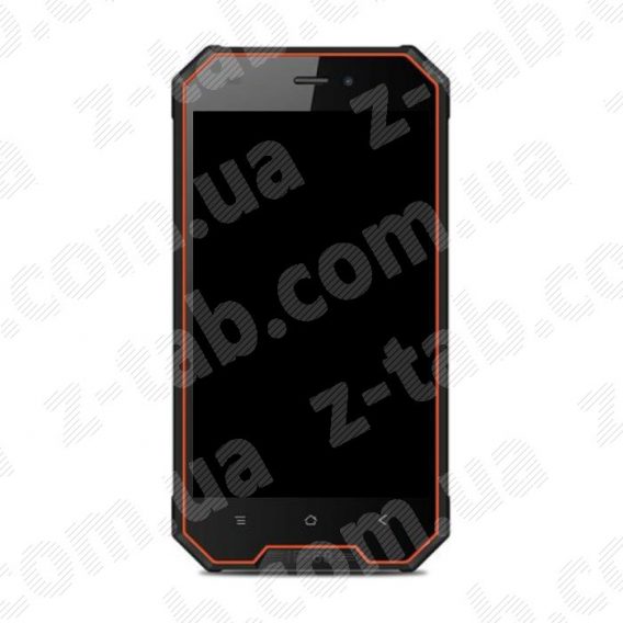Модуль, дисплей+сенсор blackview bv4000 оранжевый