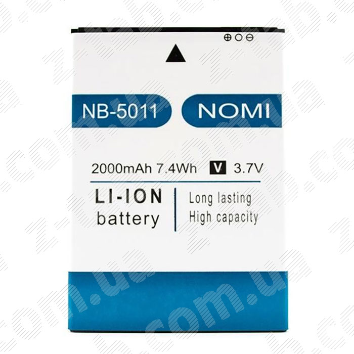 Батарея, аккумулятор nomi nb 5011 / i5011 2000mah