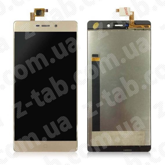 Модуль, дисплей+сенсор elephone m3 золотой