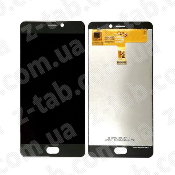 Модуль, дисплей+сенсор elephone p8 2017 черный