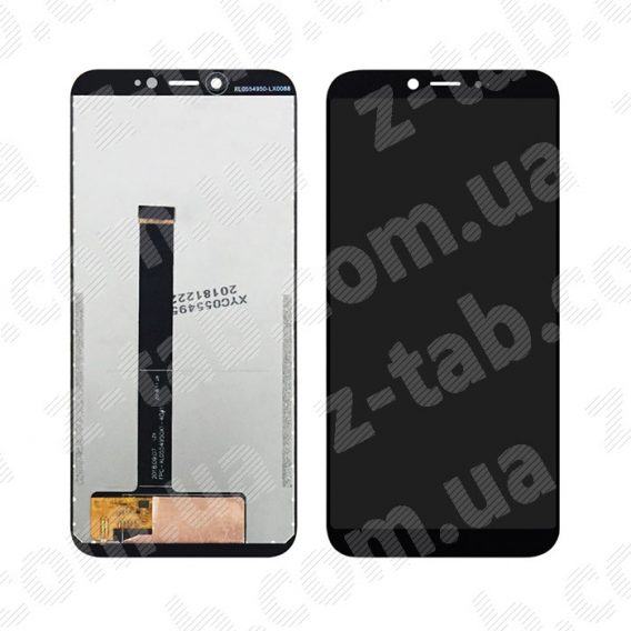 Модуль, дисплей+сенсор umidigi a3 черный