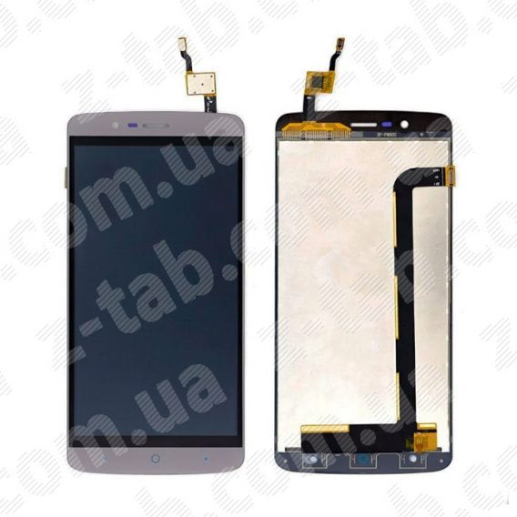 Модуль, дисплей+сенсор elephone p8000 серый