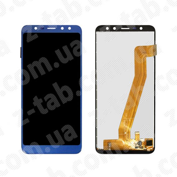 Модуль, дисплей+сенсор leagoo m9 синий