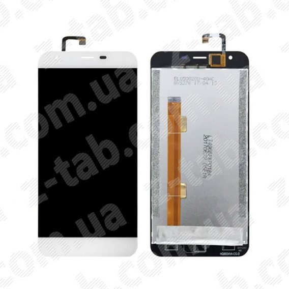 Модуль, дисплей+сенсор oukitel k7000 белый