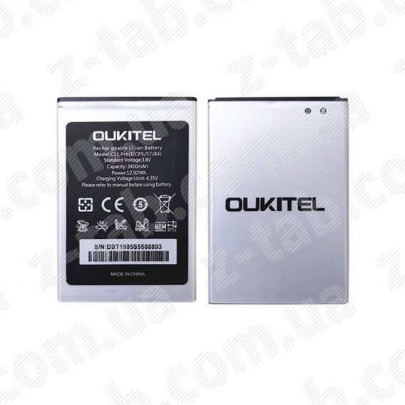 Батарея, аккумулятор oukitel c11 / c11 pro 3400mAh