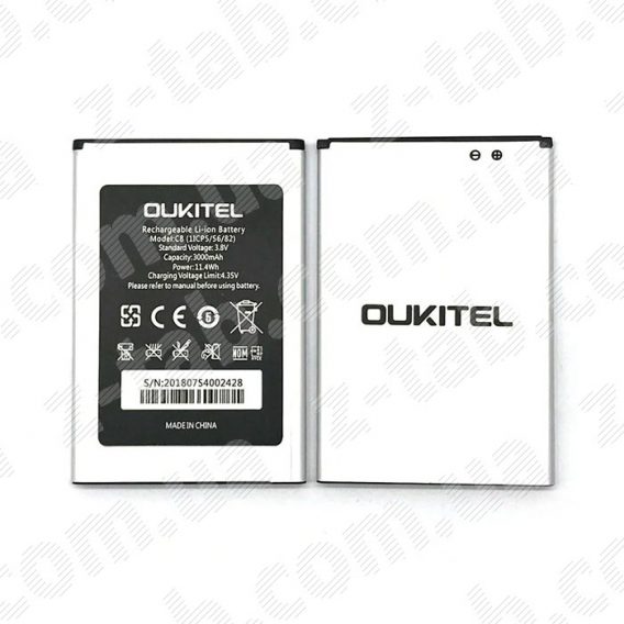 Батарея, аккумулятор oukitel c8 3000mAh