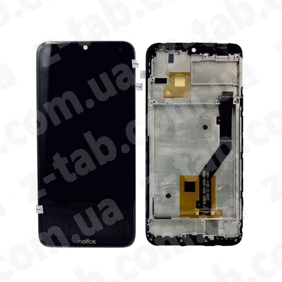 Модуль, дисплей+сенсор tp-link neffos x20 / x20 pro в рамке черный