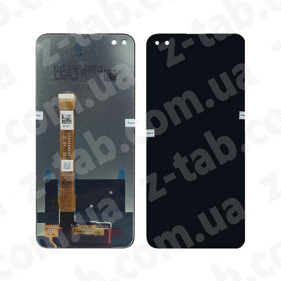 Модуль, дисплей+сенсор realme X3 / X50 / oppo A92S черный