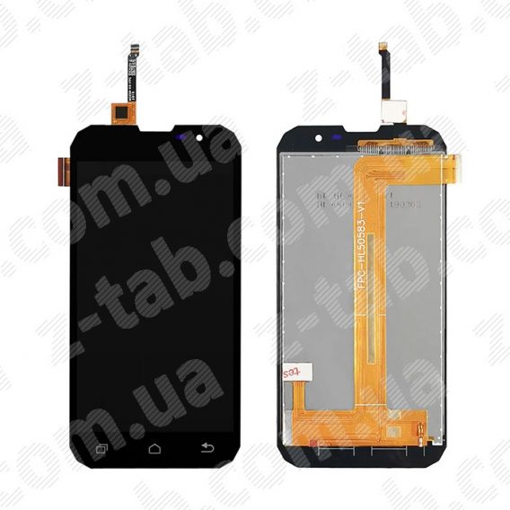 Модуль, дисплей+сенсор Geotel G1 черный