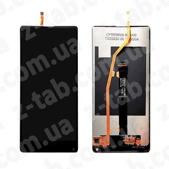 Модуль, дисплей+сенсор bluboo d5 pro черный