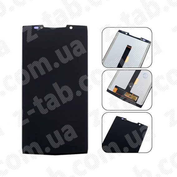 Модуль, дисплей+сенсор doogee bl9000 черный