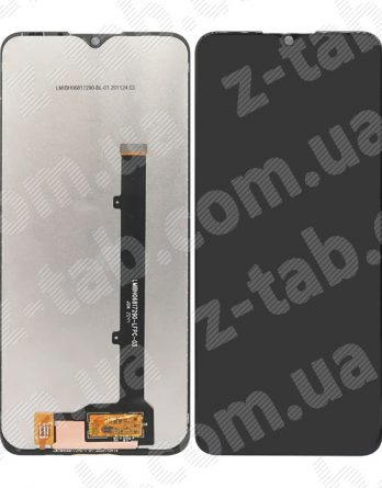 Модуль, дисплей+сенсор zte blade v20 smart черный