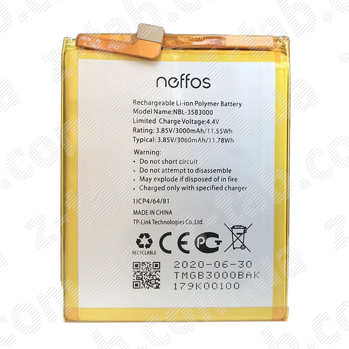 Батарея, аккумулятор tp-link neffos c7 tp-910a / x9 tp-913a (NBL-35B3000)