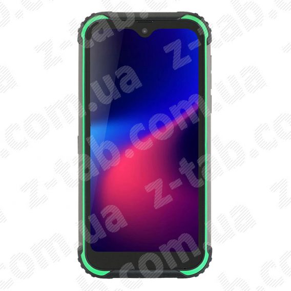 Модуль, дисплей+сенсор blackview bv5900 в рамке зеленый