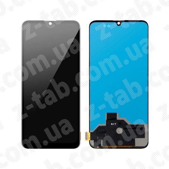 Модуль, дисплей+сенсор oneplus 6T (OLED) черный