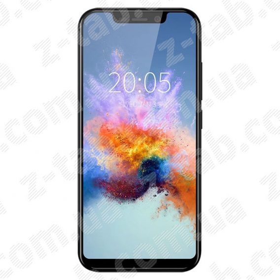 Модуль, дисплей+сенсор blackview a30 в рамке черный