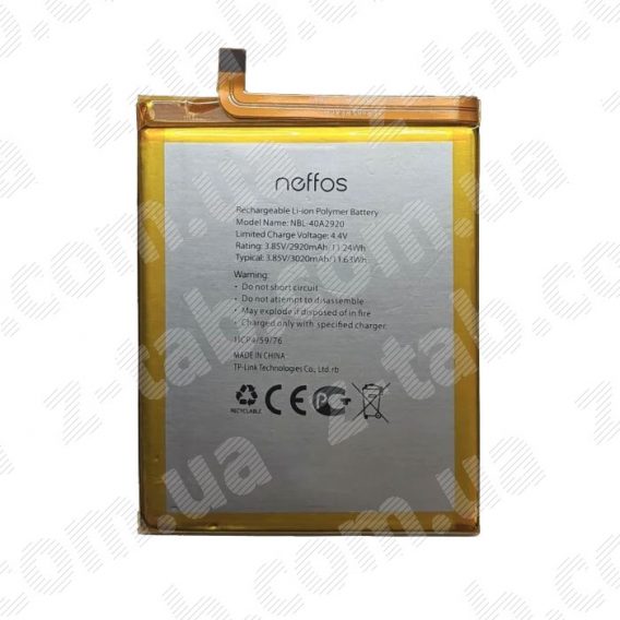 Батарея, аккумулятор tp-link neffos c9a (NBL-40A2920)