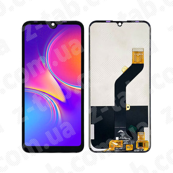 Модуль, дисплей+сенсор tecno spark go (kc1) черный