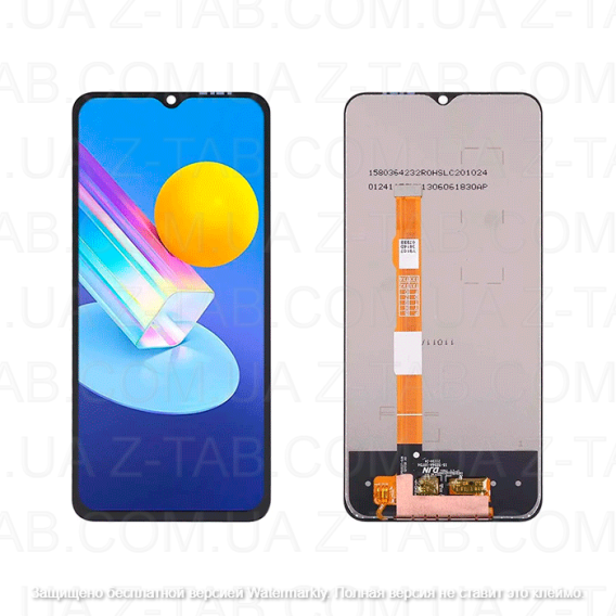 Модуль, дисплей+сенсор Vivo Y72 черный