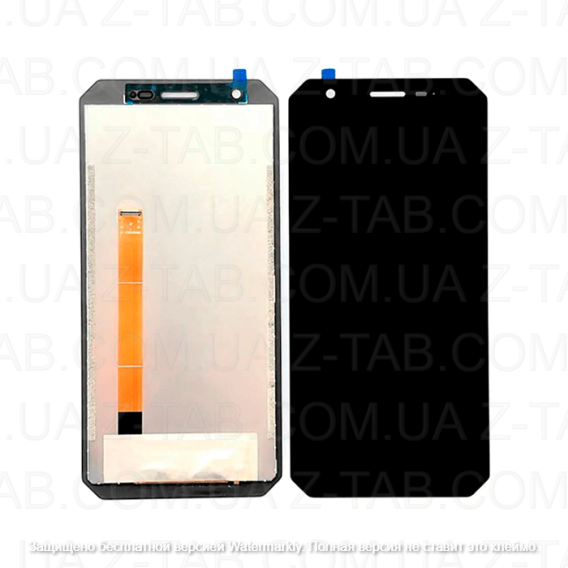Модуль, дисплей+сенсор Blackview Oscal S60 / S60 Pro черный