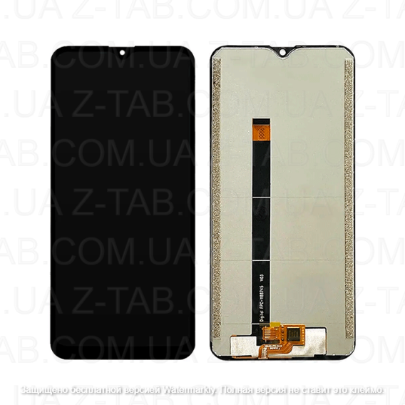 Модуль, дисплей+сенсор Doogee x93 черный
