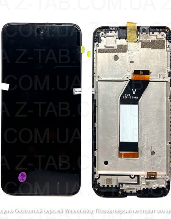 Модуль, дисплей+сенсор Ulefone Note 13P в рамке черный