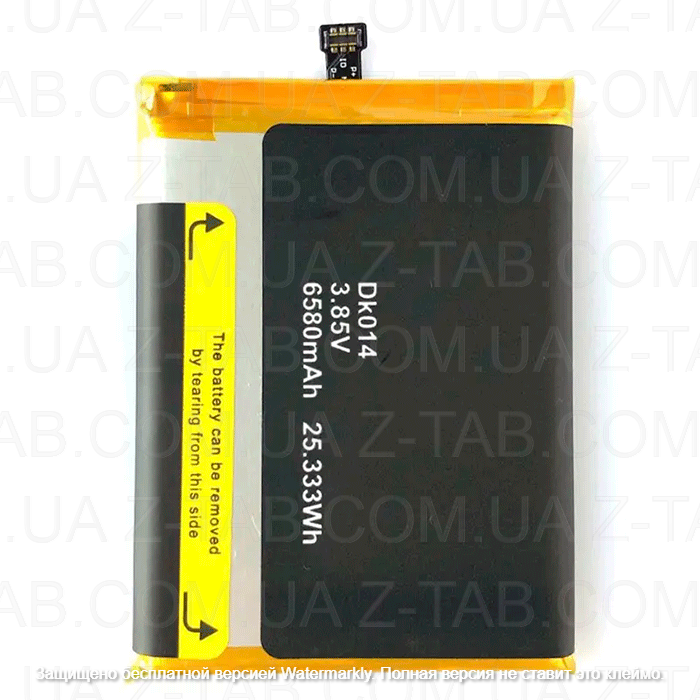 Батарея, аккумулятор Blackview BV9800 / BV9800 Pro (DK014) 6580mAh