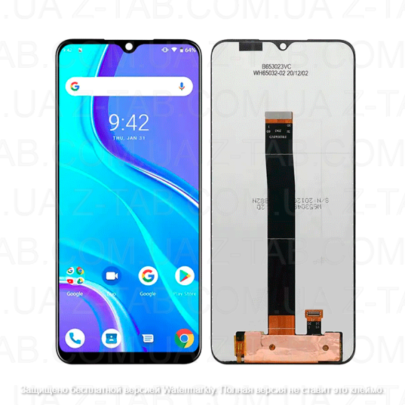 Модуль, дисплей+сенсор Umidigi A9 черный