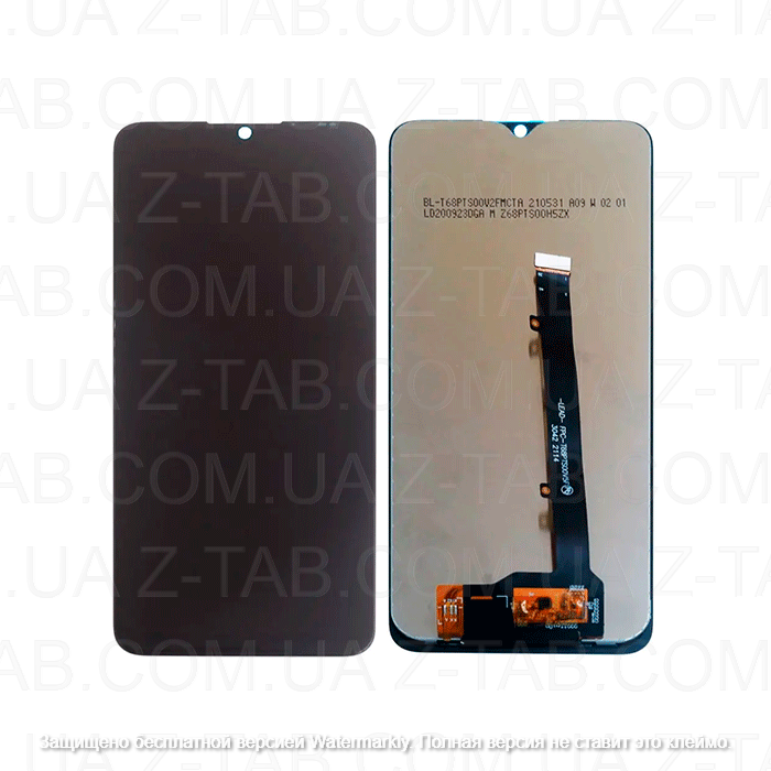 Модуль, дисплей+сенсор ZTE Blade v2020 smart (zte8010) черный