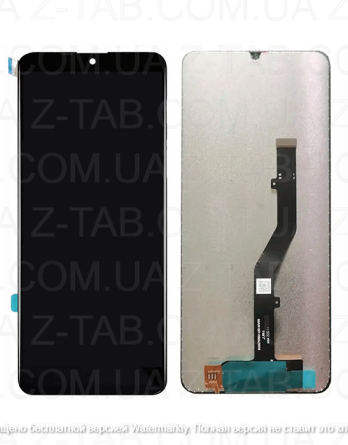 Модуль, дисплей+сенсор ZTE Blade A72 черный