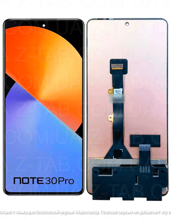 Модуль, дисплей+сенсор Infinix Note 30 Pro (X678B) OLED черный