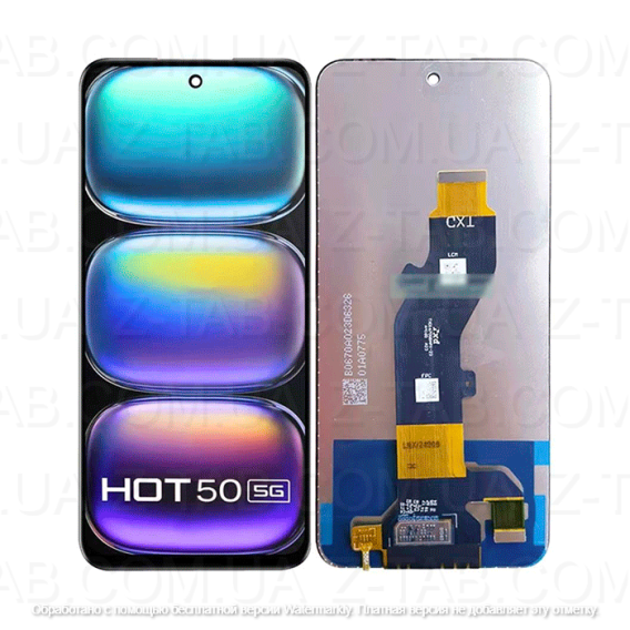 Модуль, дисплей+сенсор Infinix Hot 50 5G (X6720) черный