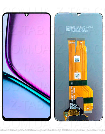 Модуль, дисплей+сенсор Realme Note 60 черный