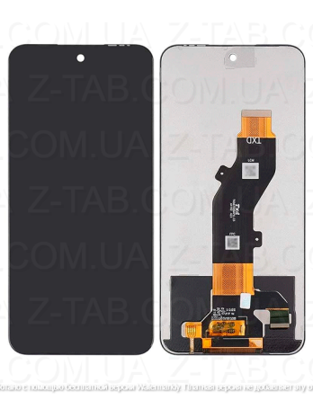 Модуль, дисплей+сенсор Tecno Spark 30c (KL5n) черный