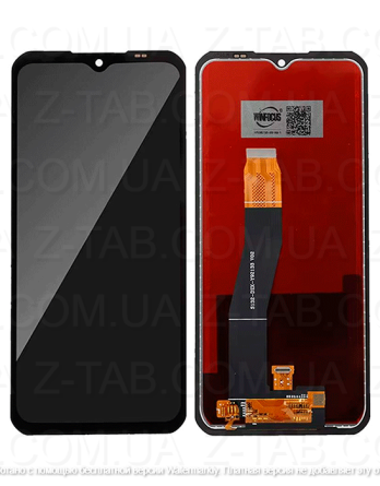 Модуль, дисплей+сенсор Oukitel wp52 черный