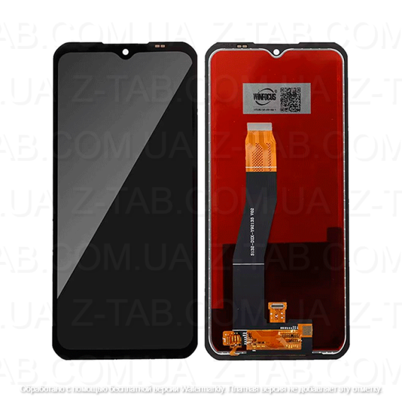 Модуль, дисплей+сенсор Oukitel wp52 черный
