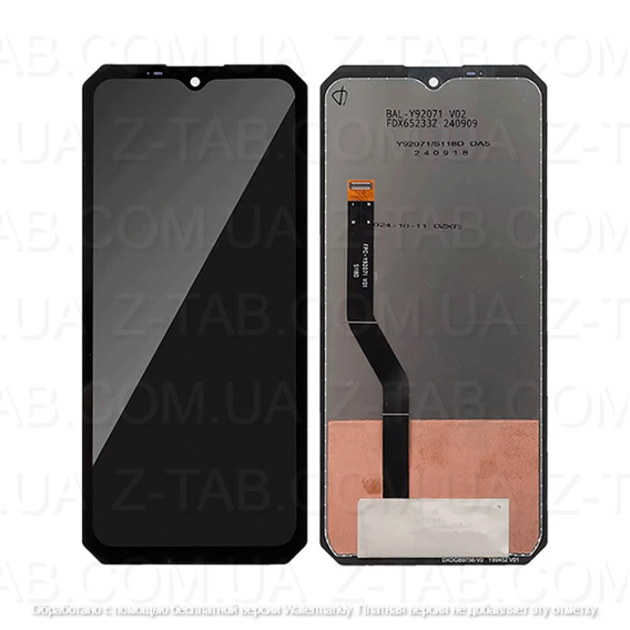 Модуль, дисплей+сенсор oukitel wp28e / wp28s / G1 черный