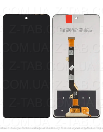 Модуль, дисплей+сенсор Tecno Pova 6 Neo (LI6) черный