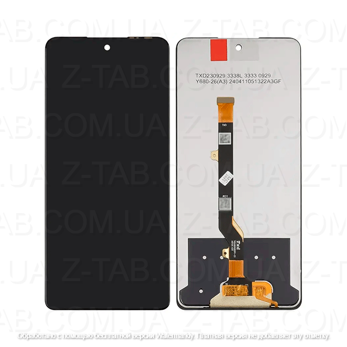 modul-displej-sensor-Tecno-Pova-6-Neo--LI6--black Модуль, дисплей+сенсор Tecno Pova 6 Neo (LI6) черный