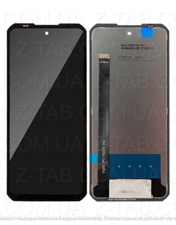 Модуль, дисплей+сенсор oukitel WP100 Titan 5G черный