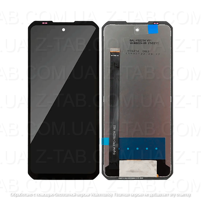 modul-displej-sensor-oukitel-WP100-Titan-5G-black Модуль, дисплей+сенсор oukitel WP100 Titan 5G черный